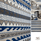 THE NOMADIC FUSION (2026) | Hand-Stitched Merino Felt Heritage Rug & Wall Art