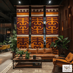 EMBER PASSAGE | Handcrafted Wool Wall Art (Set of 3)