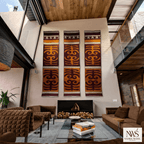 EMBER PASSAGE | Handcrafted Wool Wall Art (Set of 3)