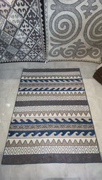 THE NOMADIC FUSION (2026) | Hand-Stitched Merino Felt Heritage Rug & Wall Art